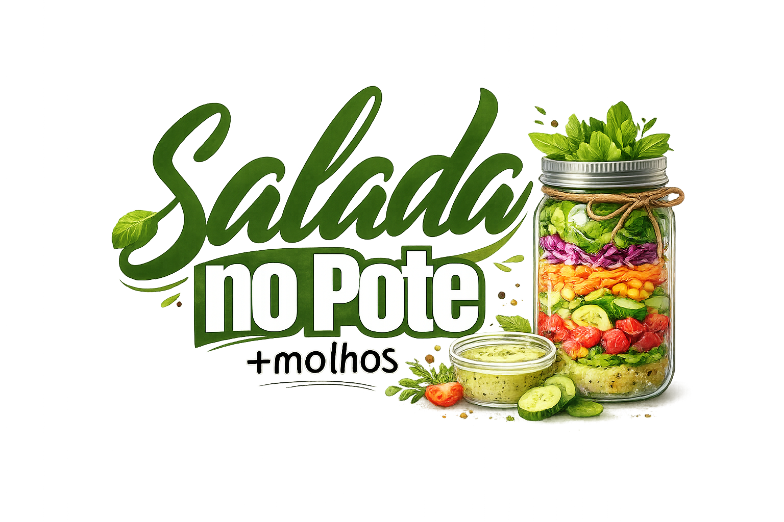 Logo Salada no Pote